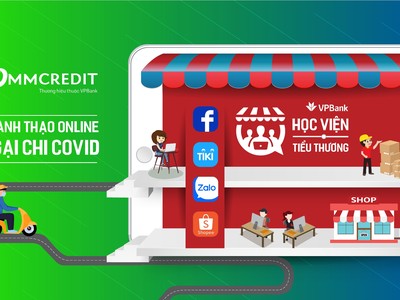 Nhằm giúp tiểu thương chuyển đổi mô hình bán hàng từ truyền thống sang online để duy trì kinh doanh trong đại dịch, VPBank triển khai chương trình “Học viện Tiểu thương” trên toàn quốc.