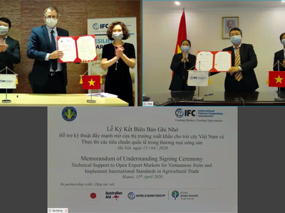 IFC hợp tác với Chính phủ Việt Nam mở rộng thị trường xuất khẩu nông sản