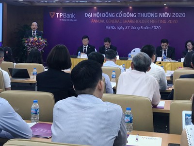 Đại hội đồng cổ đông TPBank (TPB): Đặt kế hoạch lợi nhuận tăng trưởng 5%
