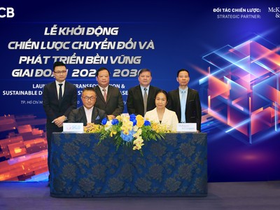 SCB khởi động chiến lược chuyển đổi và phát triển bền vững