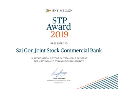 Đây là năm thứ 2 liên tiếp SCB xuất sắc nhận được giải thưởng uy tín này