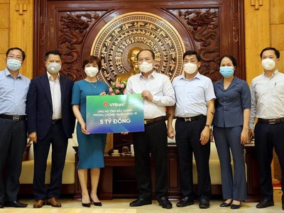 VPBank tiếp tục ủng hộ 10 tỷ đồng phòng chống dịch Covid-19