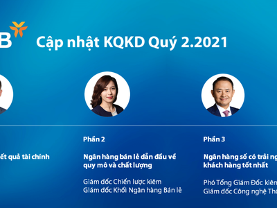 Các phần chia sẻ của VIB tại buổi gặp gỡ trực tuyến