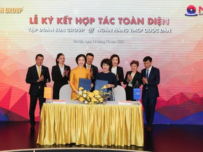 NCB và Sun Group ký kết thỏa thuận hợp tác toàn diện