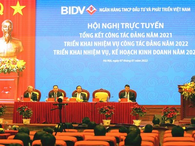 Lợi nhuận trước thuế của khối công ty con BIDV năm 2021 đạt 1.094 tỷ đồng