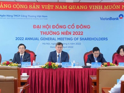 ĐHĐCĐ VietinBank (CTG): Mục tiêu lợi nhuận tăng trưởng 15%, chia cổ tức tỷ lệ 11,85%