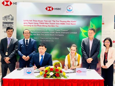 HSBC cấp khoản tín dụng 200 tỷ đồng "Tài trợ thương mại xanh" cho DOHACO
