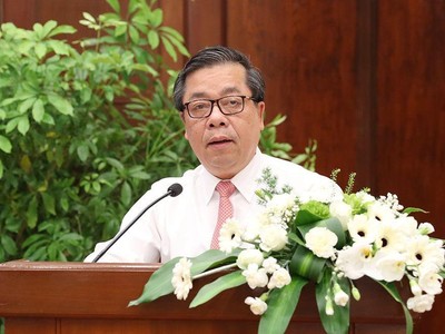 Phó Thống đốc Ngân hàng Nhà nước Việt Nam Nguyễn Kim Anh phát biểu tại Đại hội