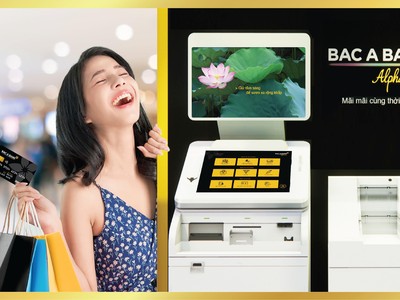 BAC A BANK ra mắt mô hình giao dịch ngân hàng tự động tại Hà Nội