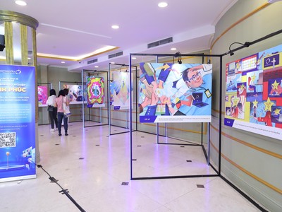 Không gian triển lãm tại Sự kiện