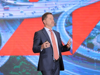 Ông Tim Evans, Tổng giám đốc HSBC Việt Nam phát biểu tại sự kiện