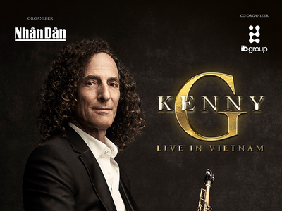 Nghệ sĩ saxophone nổi tiếng Kenny G sẽ biểu diễn tại Việt Nam vào ngày 14/11
