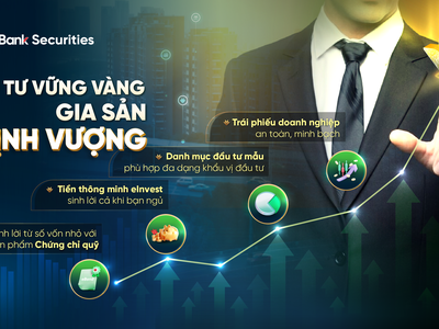 Đầu tư vững vàng, gia sản thịnh vượng cùng Chứng khoán VPBank