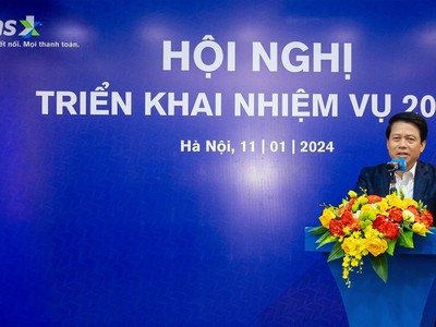 Ông Phạm Tiến Dũng, Phó Thống đốc Ngân hàng Nhà nước Việt Nam phát biểu tại Hội nghị.