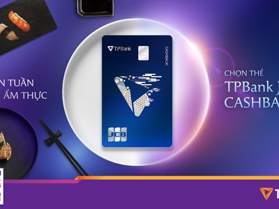Rộn ràng ưu đãi ẩm thực với thẻ TPBank JCB CashBack
