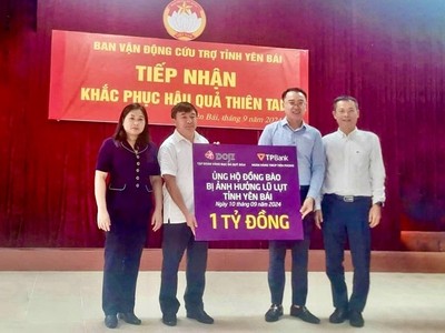 TPBank công bố gói hỗ trợ 2.000 tỷ đồng cho khách hàng bị ảnh hưởng bởi bão, lũ 