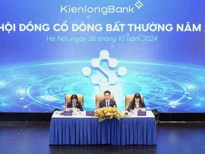 ĐHCĐ bất thường KienlongBank: Kiện toàn nhân sự để nâng hiệu quả kinh doanh và hướng tới các chuẩn mực quốc tế