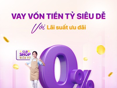 TPBank (TPB) cấp vốn cho chủ shop với lãi suất 0 đồng