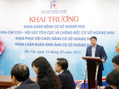 Vietcombank (VCB) đồng hành cùng Bệnh viện Đại học Y Hà Nội - cơ sở Hoàng Mai với gói tài trợ 2,55 tỷ đồng
