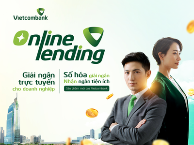 Vietcombank ra mắt Online Lending (Giải ngân trực tuyến) –Số hóa giải ngân-nhận ngàn tiện ích
