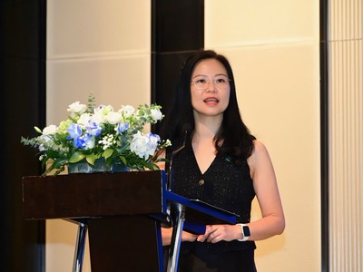 Bà Nguyễn Thúy Hạnh, Tổng giám đốc kiêm Giám đốc Khối Khách hàng Doanh nghiệp và Đầu tư ngân hàng Standard Chartered Việt Nam