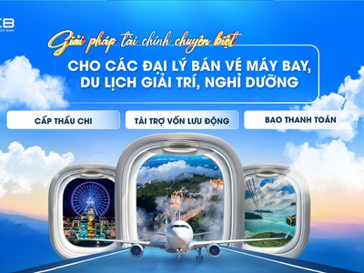 Với giải pháp chuyên biệt từ NCB, các đại lý bán vé có thể chủ động thanh khoản mùa cao điểm