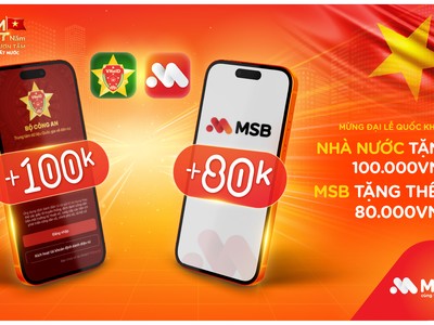 Các ngân hàng tặng tiền cho khách hàng nhân dịp đại lễ 2/9