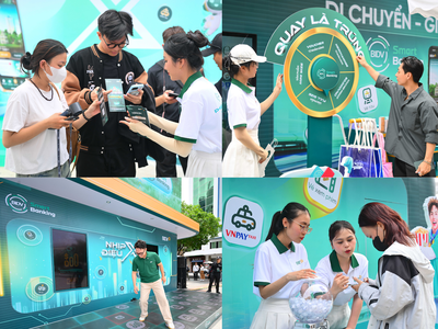 Điểm nhanh một số hoạt động thú vị tại BIDV Music Festival.