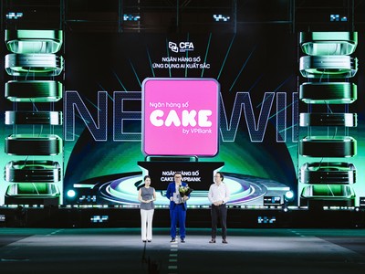 Cake được là ngân hàng số ứng dụng AI xuất sắc tại Better Choice Awards 2025
