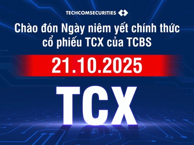 Lợi nhuận 9 tháng TCBS (TCX) hơn 5.000 tỷ đồng, hoàn thành gần 90% kế hoạch năm