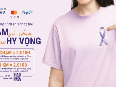 Napas, Mastercard, Payoo tổ chức chương trình an sinh xã hội “Chạm sẻ chia, Trao hy vọng” năm thứ ba