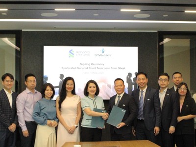 Standard Chartered hoàn tất khoản vay hợp vốn ngắn hạn có bảo đảm trị giá 70 triệu USD cho Stavian Hóa Chất