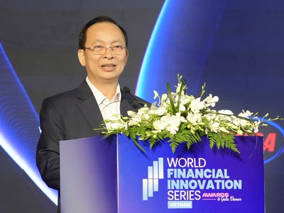 TS. Đào Minh Tú, Phó Chủ tịch kiêm Tổng thư ký Hiệp hội Ngân hàng phát biểu khai mạc Sự kiện.