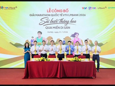 Giải Marathon Quốc tế VTV LPBank 2026 trở lại với cung đường di sản Vân Long