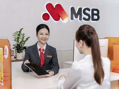 MSB báo lãi hơn 3.400 tỷ đồng sau 6 tháng đầu năm 2026