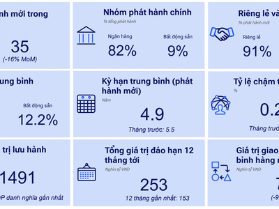 Những điểm nhấn của Thị trường Trái phiếu Doanh nghiệp tháng 8/2026