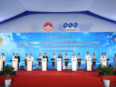 FLC khởi công dự án Trung tâm hội nghị quốc tế tại Vĩnh Phúc