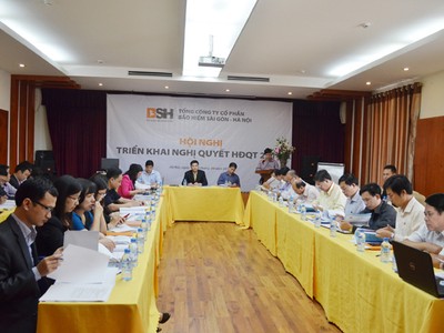 P.TGĐ phụ trách Đỗ Văn Hải chủ trì Hội nghị