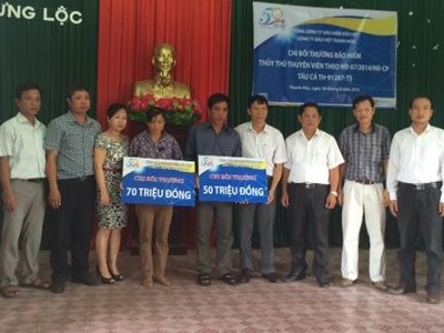 Bảo hiểm Bảo Việt bồi thường vụ chìm tàu cá tại Quảng Ninh