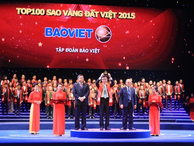 Bảo Việt giành cú đúp giải thưởng Sao Vàng Đất Việt