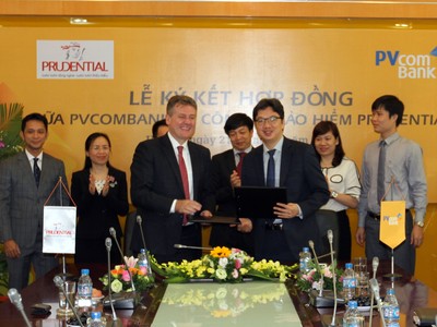 Prudential hợp tác với PVcomBank