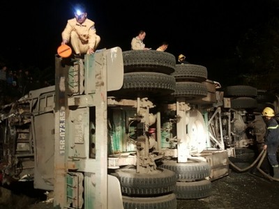 Hiện trường vụ tai nạn (Ảnh: internet)