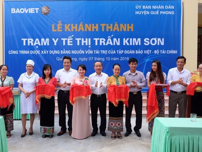 Bảo Việt hỗ trợ gần 27 tỷ đồng cho xã nghèo Quế Phong, Nghệ An   