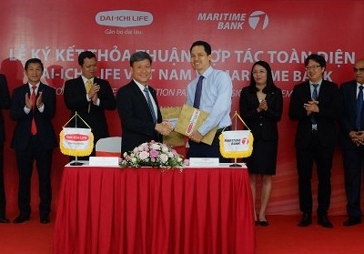 Dai-ichi Việt Nam hợp tác toàn diện với Maritime Bank