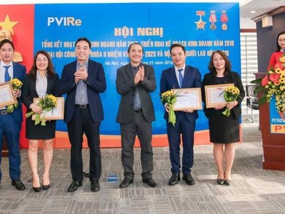 PVIRe ước đạt 1.237 tỷ đồng tổng doanh thu nhận tái bảo hiểm