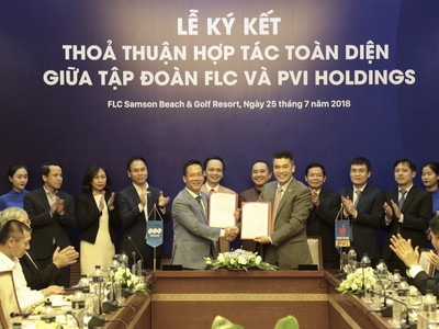 PVI và FLC ký thỏa thuận hợp tác toàn diện
