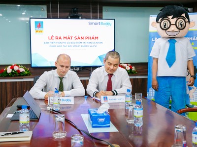 Bảo hiểm PVI và SmartBuddy hợp tác về bảo hiểm trực tuyến