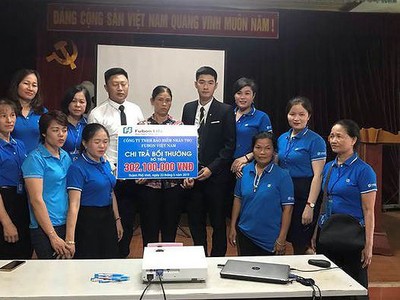 Fubon Life Việt Nam chi trả quyền lợi bảo hiểm cho khách hàng tử vong vì mắc bệnh hiểm nghèo tại Nghệ An