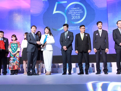 Tập đoàn Bảo Việt đạt Top 50 kinh doanh hiệu quả