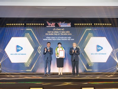 Bảo hiểm VietinBank liên tiếp lọt Top 4 công ty bảo hiểm phi nhân thọ uy tín